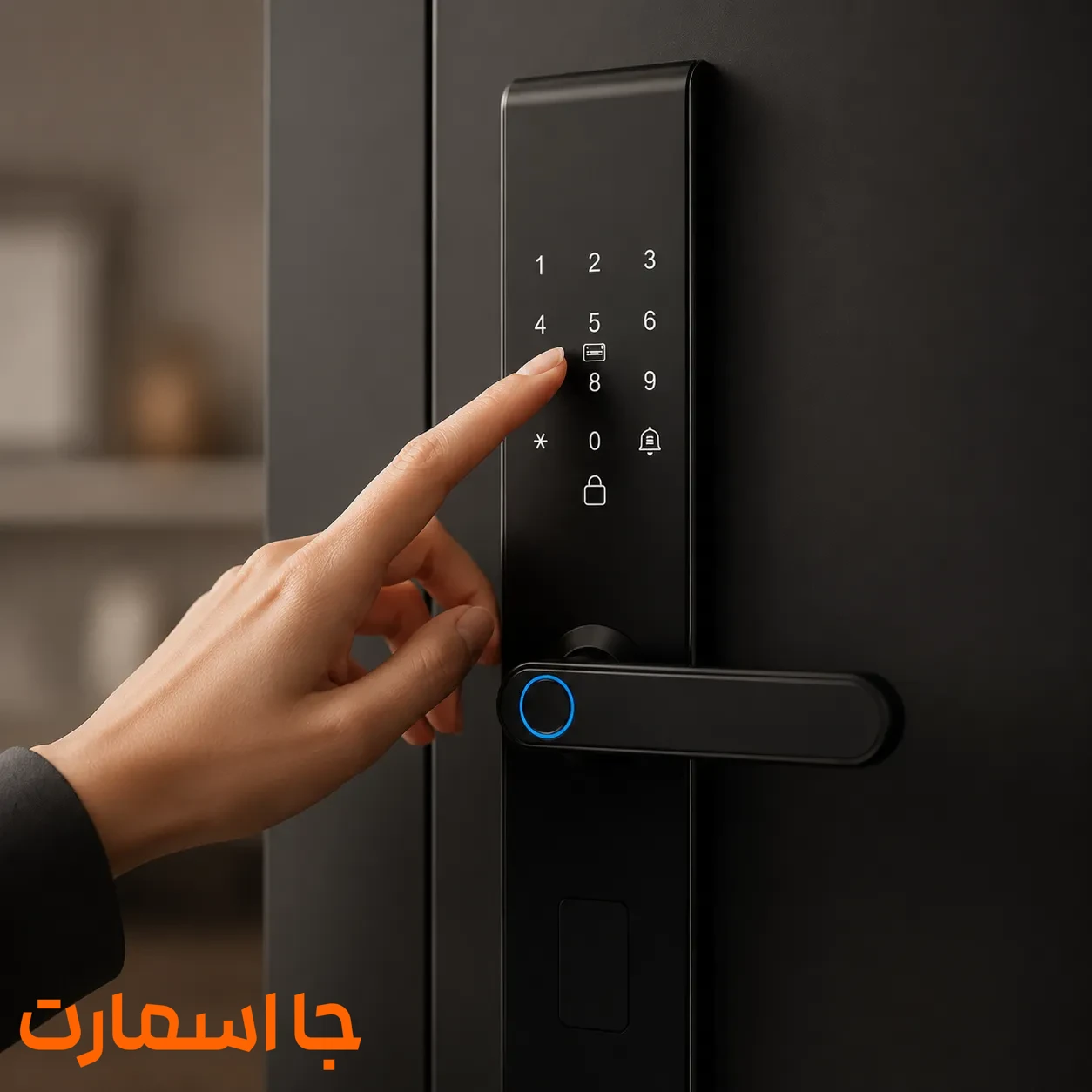 روش بازگشایی دستگیره هوشمند چیره مدل C16 استاندارد