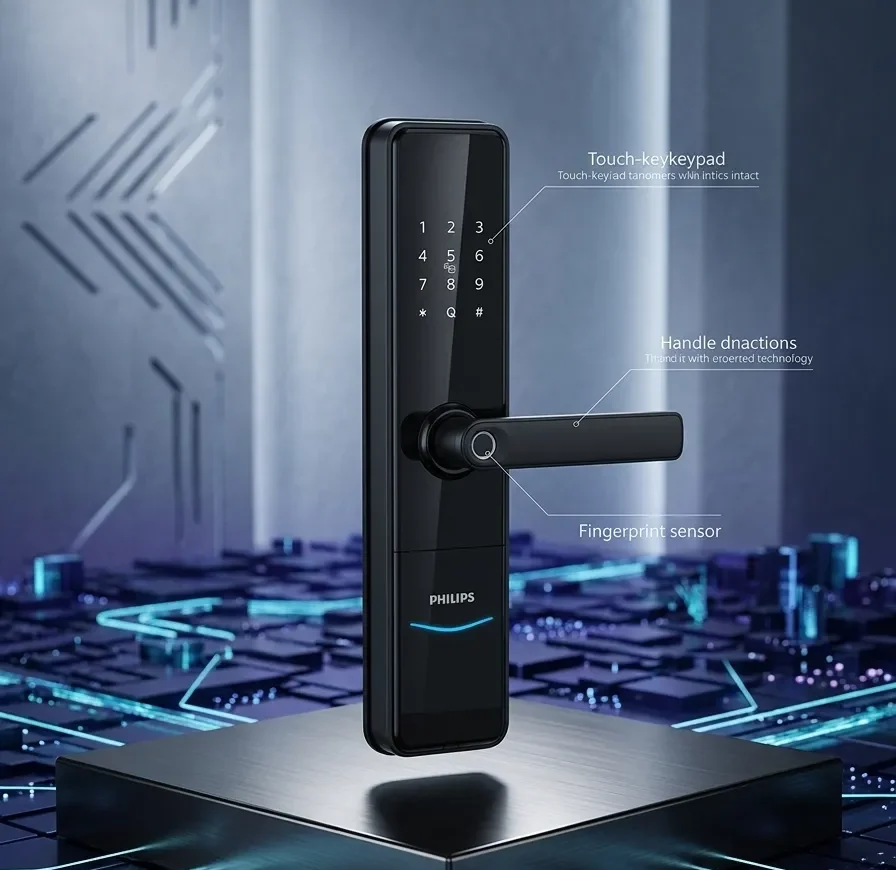 دستگیره هوشمند فیلیپس DDL603E-5HWS