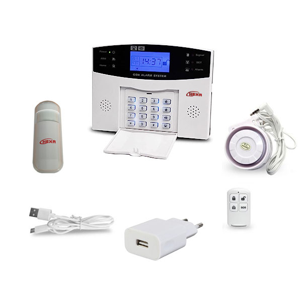 دزدگیر اماکن سیم کارتی هگزا مدل HX98GA دزدگیر اماکن سیم کارتی هگزا مدل HX98GA