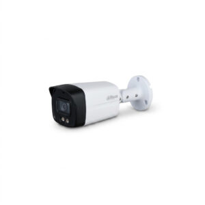 دوربین مداربسته آنالوگ بولت داهوا مدل DH-HAC-HFW1509TLMP-A-LED با رزولوشن 5 مگاپیکسل، دید در شب رنگی 40 متر و قابلیت ضبط صدا
