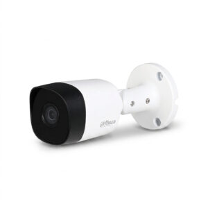 دوربین مداربسته آنالوگ بولت داهوا مدل DH-HAC-B1A21P مناسب فضای باز و بسته، نصب روی دیوار، اتصال باسیم BNC، استاندارد مقاومتی IP67، همراه پایه نصب و دفترچه راهنما