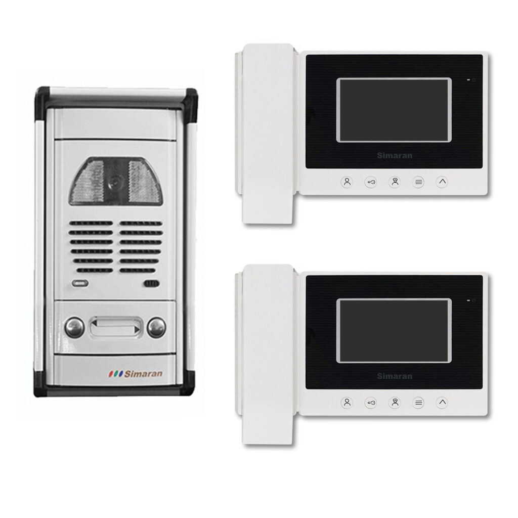 دربازکن تصویری سیماران مدل HS43-VFC2D مجموعه 3 عددی