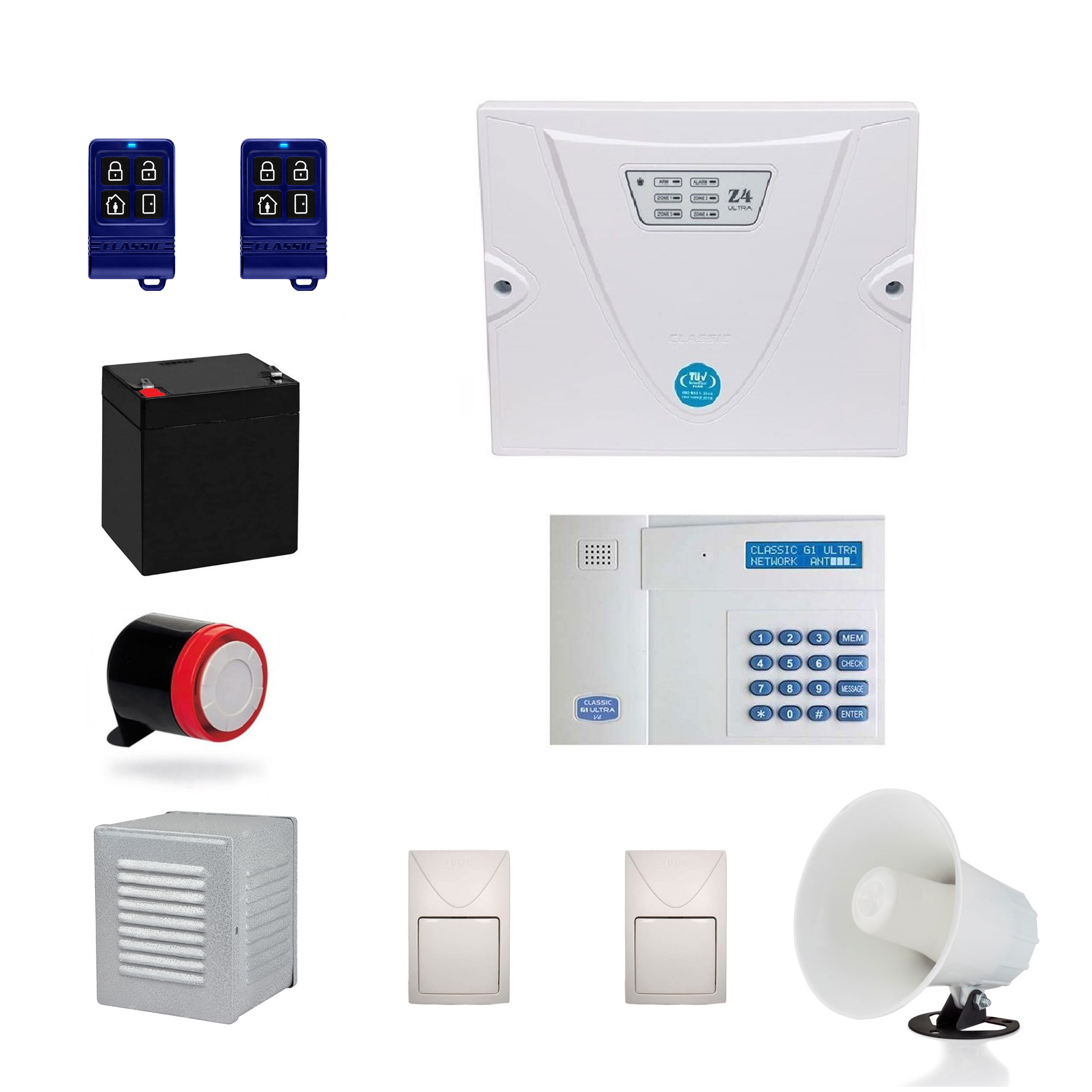 دزدگیر اماکن کلاسیک مدل Z4 ULTRA TERACODE - F2 دزدگیر اماکن کلاسیک مدل Z4 ULTRA TERACODE - F2