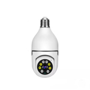 دوربین امنیتی آنالوگ بی‌سیم مدل V380 با رزولوشن Full-HD 1080، حسگر CMOS، زاویه دید 110 درجه، قابلیت چرخش Pan و Tilt، بزرگنمایی اپتیکال و دیجیتال، دید در شب، ضبط صدا، شیار و محفظه کارت حافظه، سنسور حرکتی و اتصال به گوشی