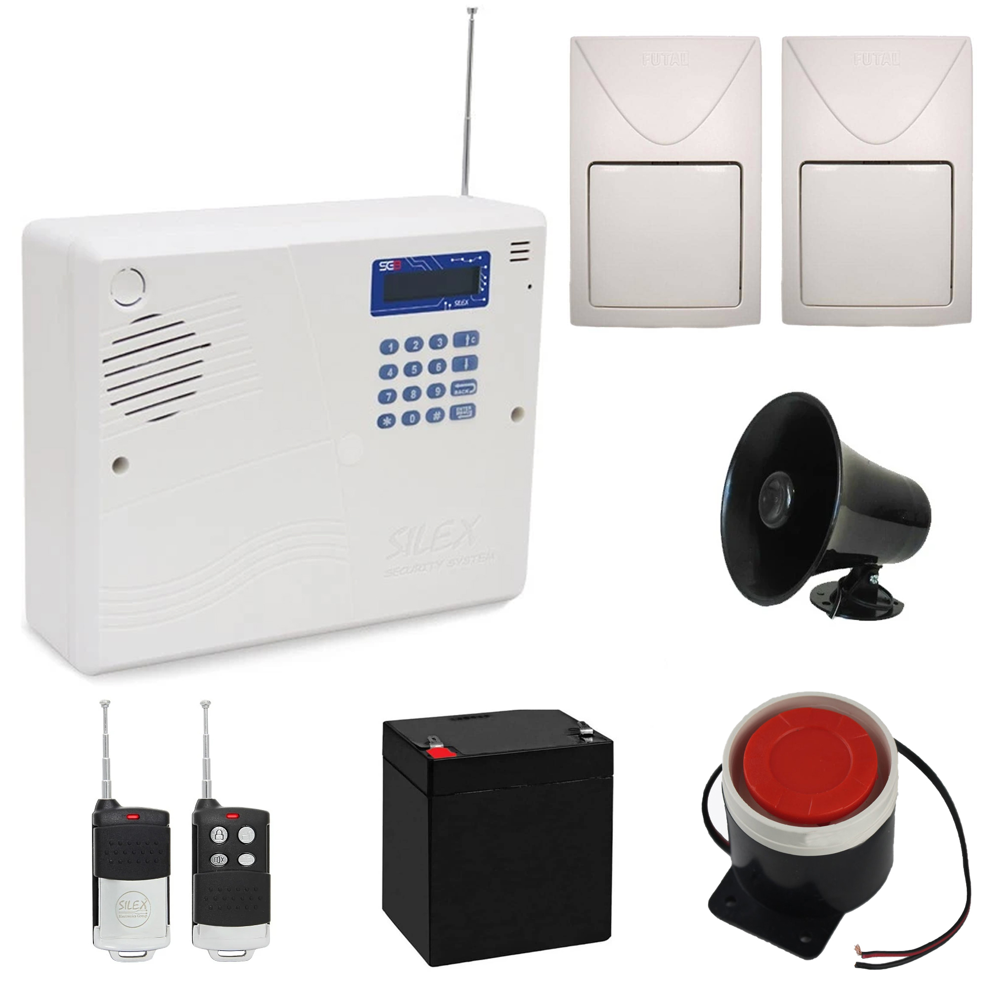 سیستم امنیتی دزدگیر سایلکس مدل SG8 - 805S کد F2 سیستم امنیتی دزدگیر سایلکس مدل SG8 - 805S کد F2