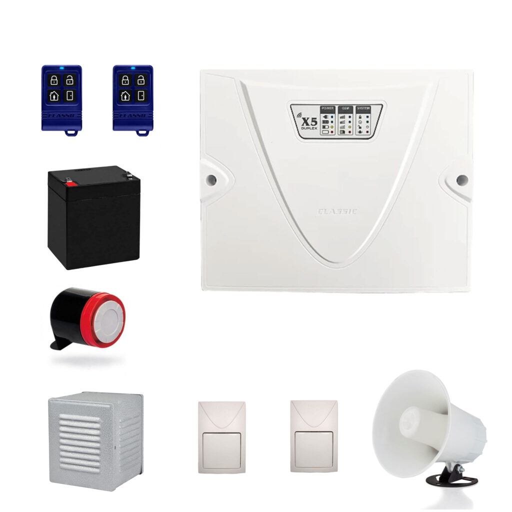 دزدگیر اماکن کلاسیک مدل X5 DUPLEX-F2
